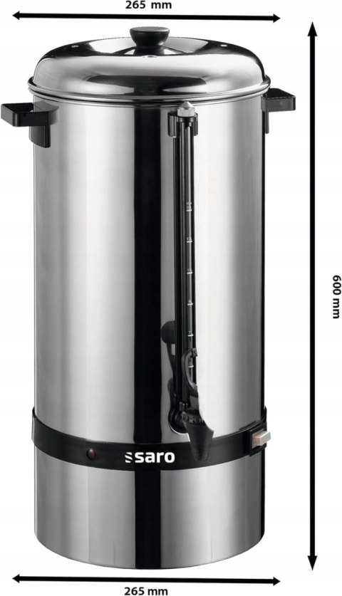 Saro Gastro ekspres do kawy z okrągłym filtrem 15 litrów, ok. 100 kubków