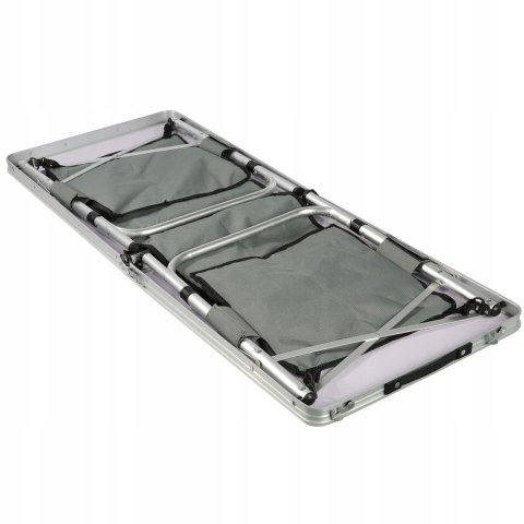 Stół turystyczny Vevor 47 x 120 x 70 cm szary