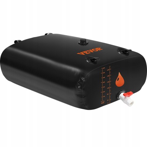 VEVOR Miękki zbiornik na wodę deszczową o pojemności 540 l, składany