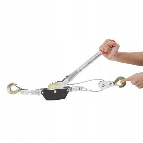 VEVOR Wciągarka Linowa Nośność 2T Z Zintegrowana Podwójna Przekładnia