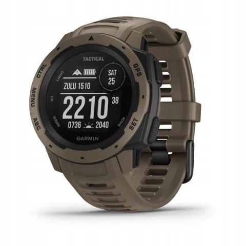 Zegarek sportowy Garmin Instinct Tactical Edition brązowy