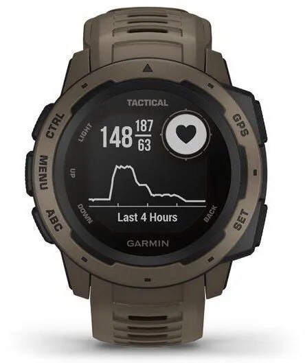 Zegarek sportowy Garmin Instinct Tactical Edition brązowy