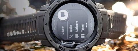 Zegarek sportowy Garmin Instinct Tactical Edition brązowy