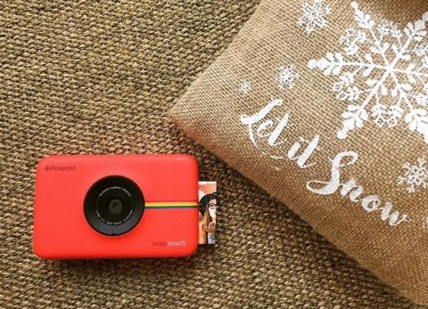 Aparat natychmiastowy Polaroid Snap Touch czerwony