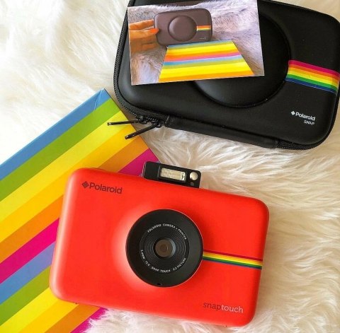 Aparat natychmiastowy Polaroid Snap Touch czerwony