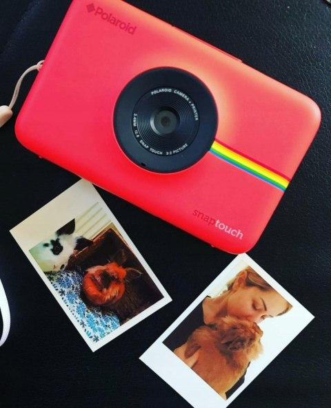 Aparat natychmiastowy Polaroid Snap Touch czerwony