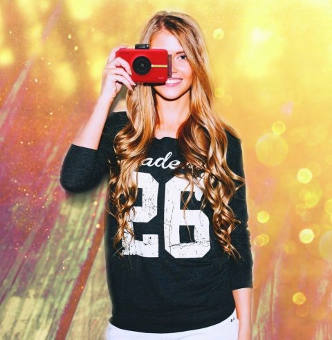 Aparat natychmiastowy Polaroid Snap Touch czerwony