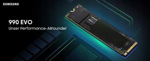 Dysk wewnętrzny SSD Samsung 990 EVO 1TB M.2 2280 MZ-V9E1T0BW
