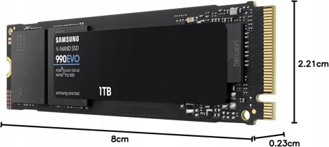 Dysk wewnętrzny SSD Samsung 990 EVO 1TB M.2 2280 MZ-V9E1T0BW
