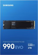 Dysk wewnętrzny SSD Samsung 990 EVO 2TB M.2 2280 MZ-V9E2T0BW
