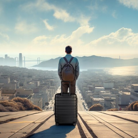 Eternitive Walizka twarda duża ABS E1 96 l