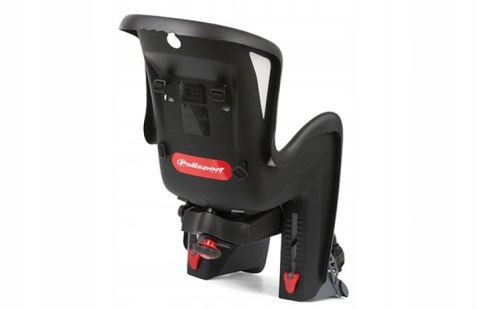 Fotelik rowerowy tylny Polisport BILBY RS czarny