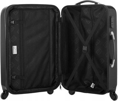 Hauptstadtkoffer Walizka twarda kabinowa ABS 55cm 42l czarny