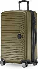 Hauptstadtkoffer Walizka twarda średnia ABS Mittelgroßer olive 88 l