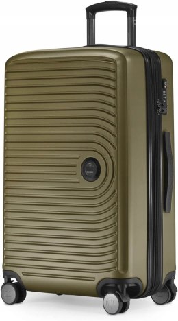 Hauptstadtkoffer Walizka twarda średnia ABS Mittelgroßer olive 88 l