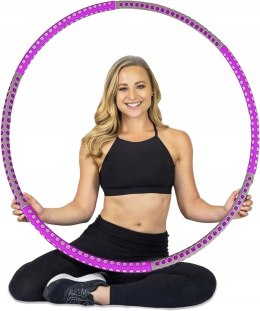 Hula hop z wypustkami HD-LINE 100 cm wielokolorowy