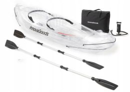 Nadmuchiwany przezroczysty kajak dla 2 osób 312 x 100 x 51 cm