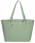 Pepe Jeans torebka shopper skóra ekologiczna zielony