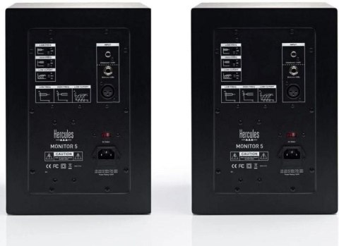 Zestaw głośników 2.0 Hercules Monitor 5 60 W czarny