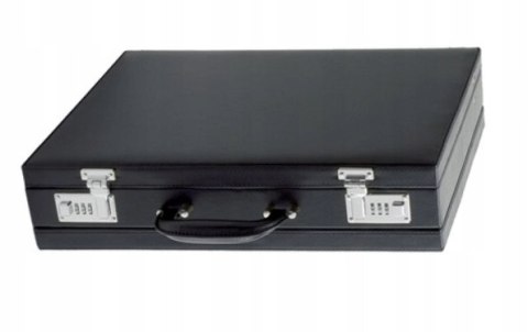 Alassio teczka aktówka Czarny, 33 x 44.5 x 10 cm