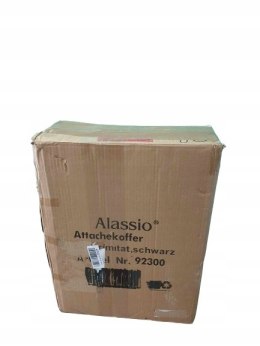 Alassio teczka aktówka Czarny, 33 x 44.5 x 10 cm