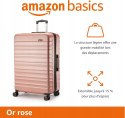 Amazon Basics Walizka twarda duża ABS 78cm Rose Gold