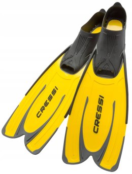 Cressi Agua Fins Płetwy do nurkowania i pływania ,Yellow ,43/44 ,CA206343