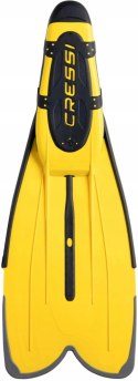 Cressi Agua Fins Płetwy do nurkowania i pływania ,Yellow ,43/44 ,CA206343