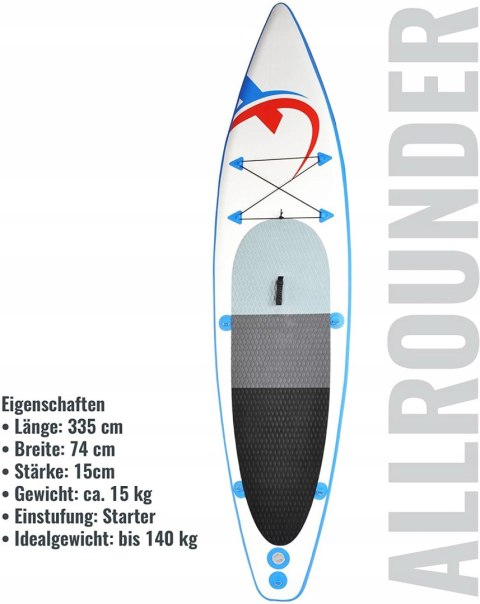 Deska SUP Nemaxx PB335 335 cm