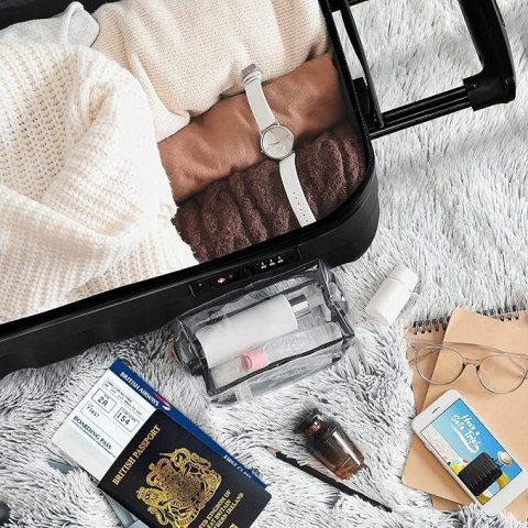 Flight Knight Walizka twarda kabinowa ABS 55x40x20 cm 40 l