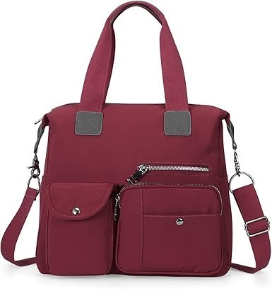 HUA ANGEL Torebka Damska Na Ramię Wodoodporna Czerwona Praktyczna