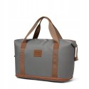 KONO TORBA PODRÓŻNA KABINOWA 36L 40x25x30 SZARY-BRĄZOWY