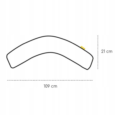 Poduszka od karmienia rogal skiddou Ammi zieleń