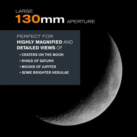 Skomputeryzowany Teleskop Celestron NexStar 130 SLT 650 mm