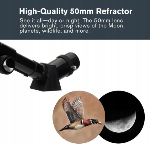Teleskop Celestron Travel Scope 50 mm + plecak