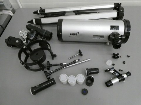 Teleskop Seben Star-Sheriff 1000-114 EQ3 1000 mm z montażem paralaktycznym