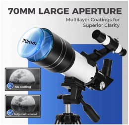 Teleskop astronimoczny ESAKO obiektyw 300/70mm