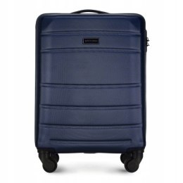 Walizka kabinowa WITTCHEN Globe Line 56-3A-651-90 granatowy