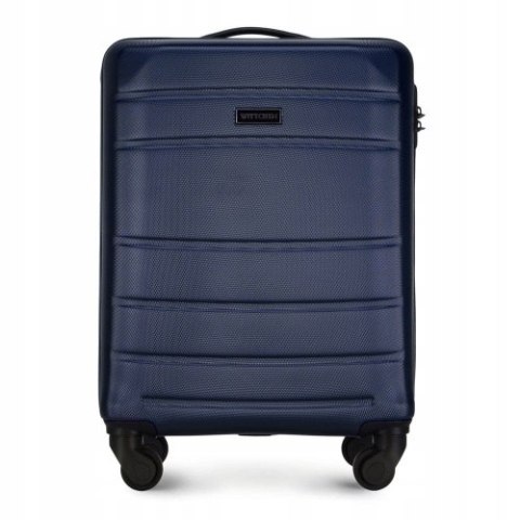 Walizka kabinowa WITTCHEN Globe Line 56-3A-651-90 granatowy