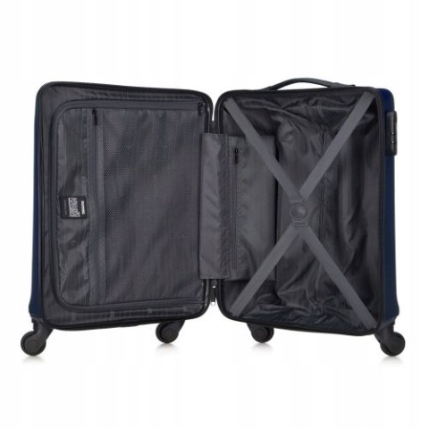 Walizka kabinowa WITTCHEN Globe Line 56-3A-651-90 granatowy