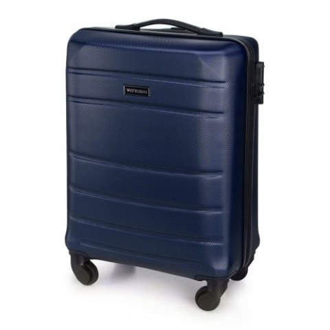Walizka kabinowa WITTCHEN Globe Line 56-3A-651-90 granatowy