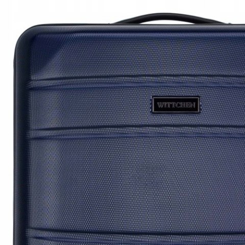Walizka kabinowa WITTCHEN Globe Line 56-3A-651-90 granatowy