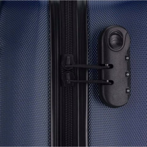 Walizka kabinowa WITTCHEN Globe Line 56-3A-651-90 granatowy