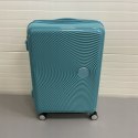 American Tourister Walizka twarda średnia polipropylen turkus 67cm 71.5/81L