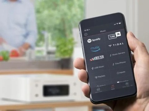 Amplituner Denon RCD-N11DAB 2.1 srebrny