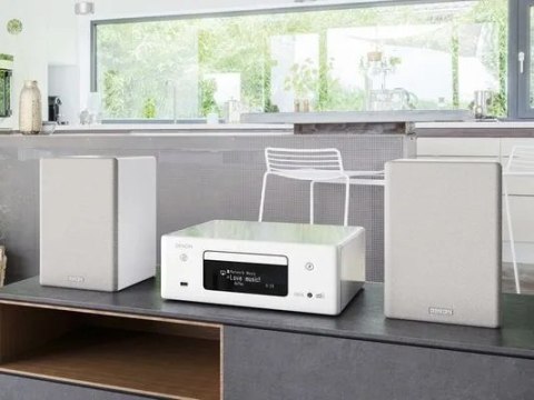 Amplituner Denon RCD-N11DAB 2.1 srebrny