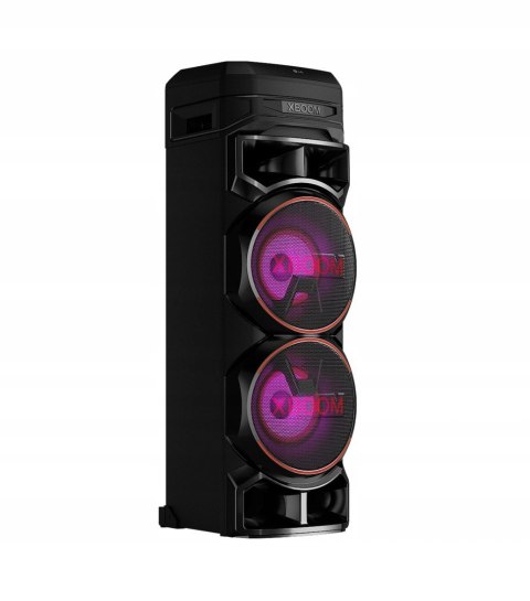 DUŻY MOCNY GŁOŚNIK LG RNC9 XBOOM 1800W BLUETOOTH 2xUSB RADIO KARAOKE