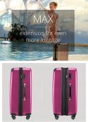 Hauptstadtkoffer Alex Walizka twarda duża Różowy 75 cm, 119 Litry, ABS