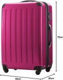 Hauptstadtkoffer Alex Walizka twarda duża Różowy 75 cm, 119 Litry, ABS