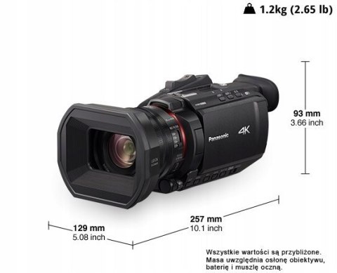 Kamera Panasonic HC-X1500E 4K Ultra HD